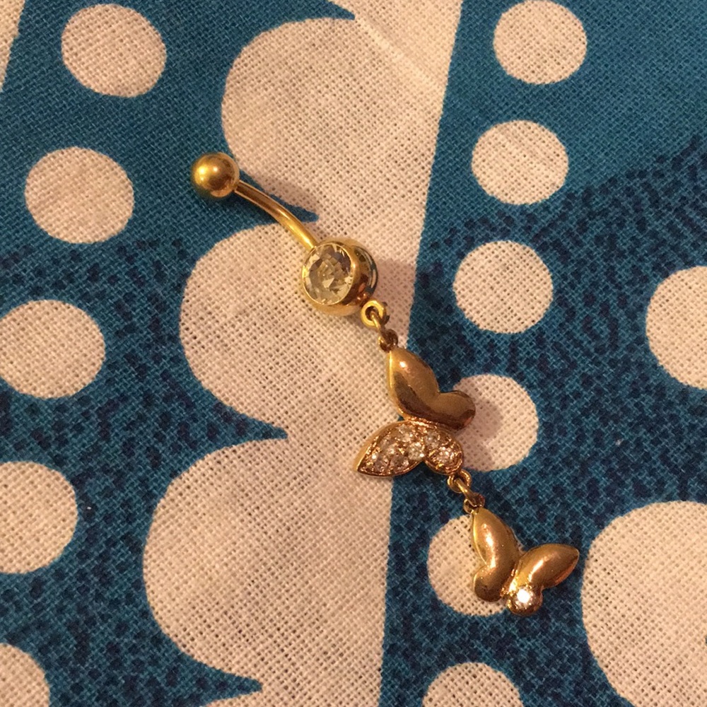 Gold Belly Ring